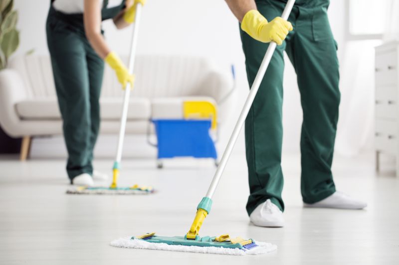 Local Floor Mopping pros at work